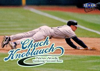 1999 Ultra #153 Chuck Knoblauch Front