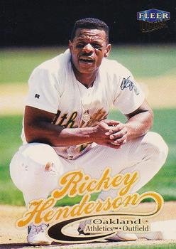 1999 Ultra #170 Rickey Henderson Front