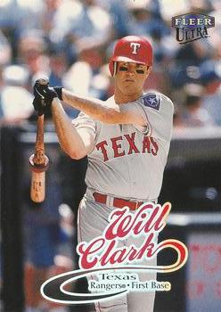1999 Ultra #198 Will Clark Front