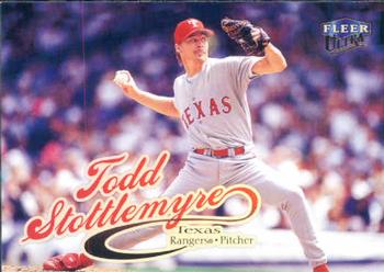 1999 Ultra #82 Todd Stottlemyre Front
