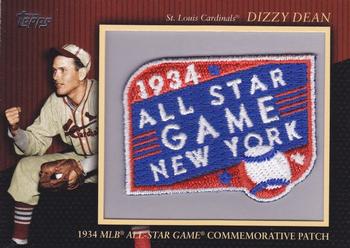 2010 Topps Update - Manufactured Commemorative Patch #MCP102 Dizzy Dean Front
