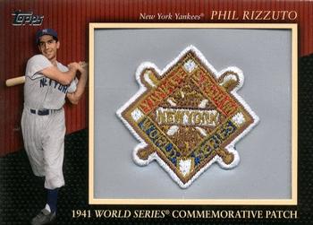 2010 Topps Update - Manufactured Commemorative Patch #MCP109 Phil Rizzuto Front