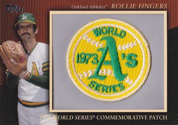 2010 Topps Update - Manufactured Commemorative Patch #MCP125 Rollie Fingers Front