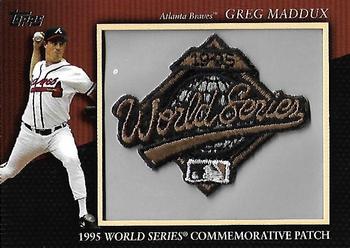 2010 Topps Update - Manufactured Commemorative Patch #MCP132 Greg Maddux Front