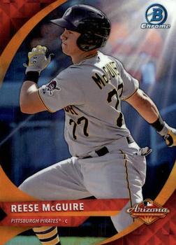 2016 Bowman Chrome - 2015 AFL Fall Stars #AFL-RM Reese McGuire Front