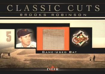 2002 Fleer - Classic Cuts #BR-B Brooks Robinson Front