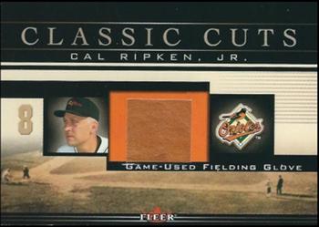 2002 Fleer - Classic Cuts #CR-FG Cal Ripken, Jr. Front