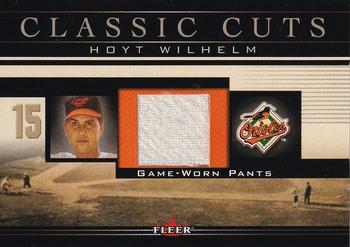 2002 Fleer - Classic Cuts #HW-P Hoyt Wilhelm Front
