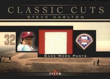2002 Fleer - Classic Cuts #SC-P Steve Carlton Front