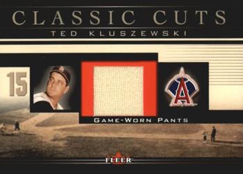 2002 Fleer - Classic Cuts #TK-P Ted Kluszewski Front