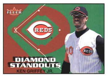 2002 Fleer - Diamond Standouts #3 DS Ken Griffey Jr.  Front