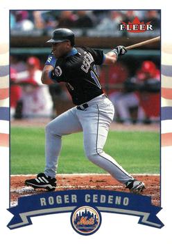 2002 Fleer - Gold Backs #192 Roger Cedeno  Front