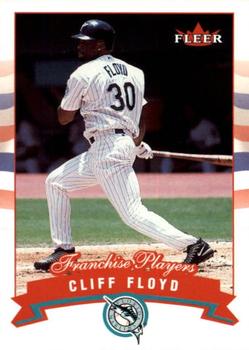 2002 Fleer - Gold Backs #12 Cliff Floyd Front