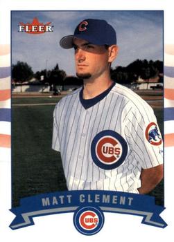 2002 Fleer - Gold Backs #81 Matt Clement  Front
