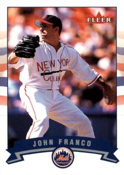 2002 Fleer - Gold Backs #85 John Franco  Front