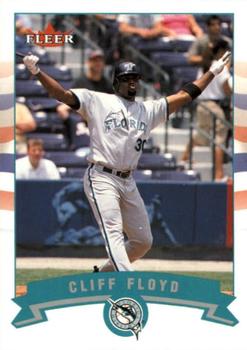 2002 Fleer - Gold Backs #116 Cliff Floyd  Front