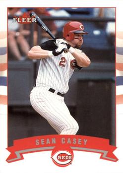 2002 Fleer - Gold Backs #132 Sean Casey  Front
