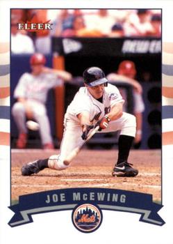 2002 Fleer - Gold Backs #151 Joe McEwing  Front
