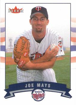 2002 Fleer - Gold Backs #199 Joe Mays  Front