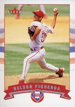 2002 Fleer - Gold Backs #201 Nelson Figueroa  Front