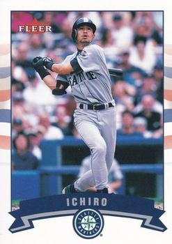 2002 Fleer - Gold Backs #242 Ichiro Front