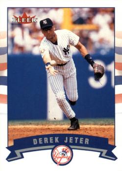 2002 Fleer - Gold Backs #279 Derek Jeter  Front
