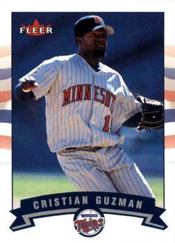 2002 Fleer - Gold Backs #287 Cristian Guzman  Front