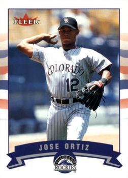 2002 Fleer - Gold Backs #304 Jose Ortiz  Front