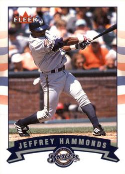 2002 Fleer - Gold Backs #348 Jeffrey Hammonds  Front