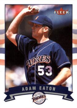 2002 Fleer - Gold Backs #351 Adam Eaton  Front