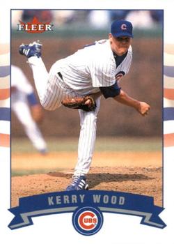 2002 Fleer - Gold Backs #358 Kerry Wood  Front