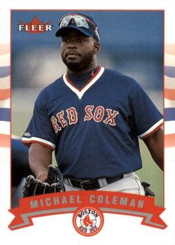 2002 Fleer - Gold Backs #366 Michael Coleman  Front