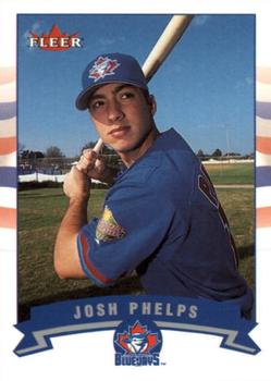 2002 Fleer - Gold Backs #386 Josh Phelps  Front