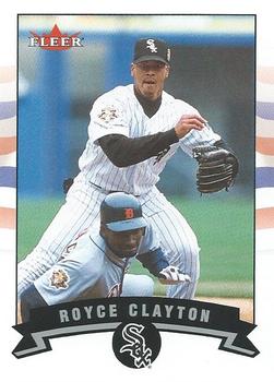 2002 Fleer - Gold Backs #427 Royce Clayton  Front