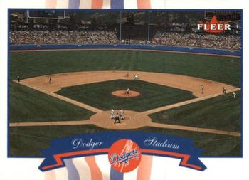 2002 Fleer - Gold Backs #535 Dodger Stadium Front