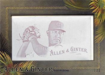 2016 Topps Allen & Ginter - Mini Framed Printing Plates Magenta #55 Hector Rondon Front