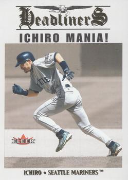 2002 Fleer - Headliners #5 HL Ichiro Front