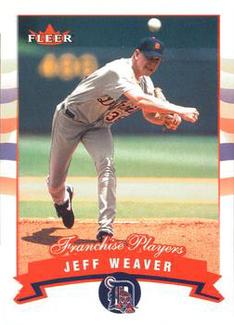 2002 Fleer - Mini #11 Jeff Weaver Front