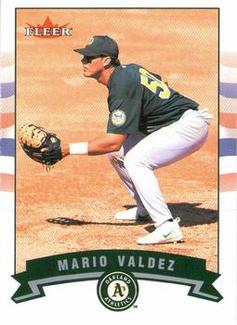 2002 Fleer - Mini #58 Mario Valdez  Front
