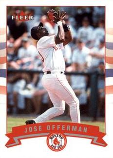 2002 Fleer - Mini #66 Jose Offerman  Front