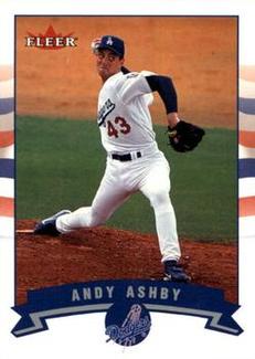 2002 Fleer - Mini #93 Andy Ashby  Front