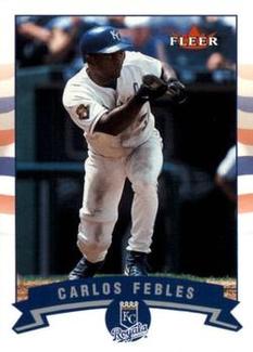 2002 Fleer - Mini #100 Carlos Febles  Front