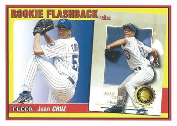 2002 Fleer - Rookie Flashback #5 RF Juan Cruz  Front