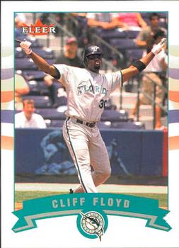 2002 Fleer - Tiffany #116 Cliff Floyd  Front