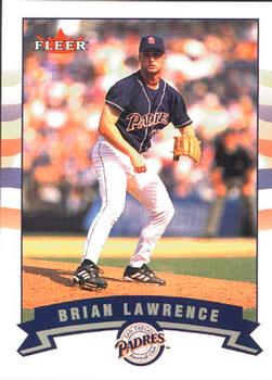 2002 Fleer - Tiffany #163 Brian Lawrence  Front