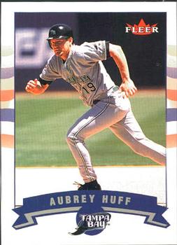 2002 Fleer - Tiffany #200 Aubrey Huff  Front
