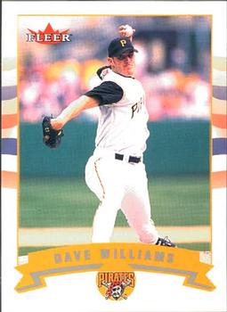 2002 Fleer - Tiffany #253 Dave Williams  Front
