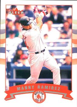 2002 Fleer - Tiffany #326 Manny Ramirez  Front