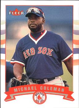 2002 Fleer - Tiffany #366 Michael Coleman  Front