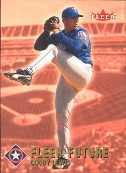 2002 Fleer - Tiffany #510 Colby Lewis Front